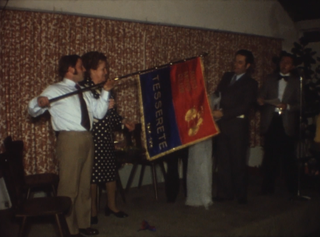 Inaugurazione della bandiera dell'Auto moto club di Tesserete