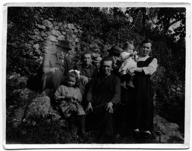 Famiglia Menghetti in posa