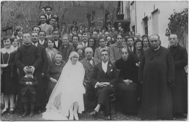 Matrimonio di Emilio Campana e Carmen Lepori