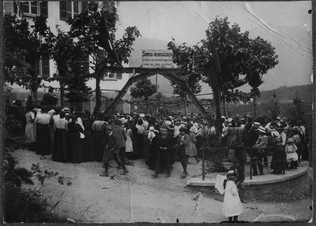 Festa per i benefattori dell'asilo di Sala Capriasca