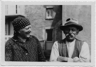 Ritratto di Agnese e Giovanni Menghetti ai Monti Piani