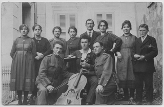 Ritratto di attori filodrammatici a Bosco Luganese