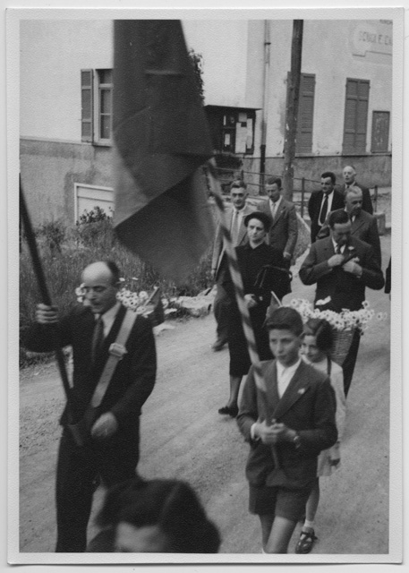 Inaugurazione del gonfalone del comune di Cagiallo