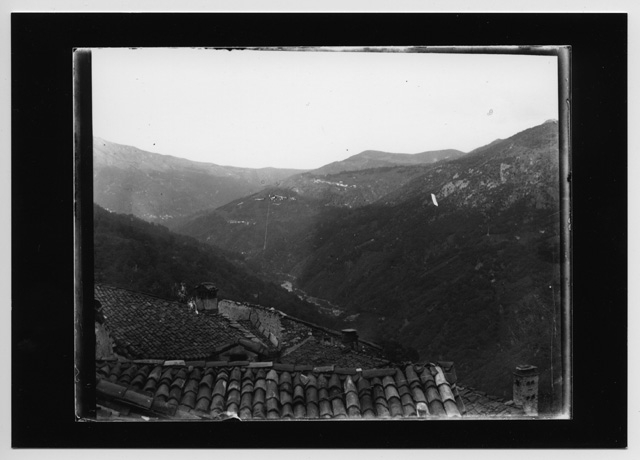 Panorama dalla casa dell'ingegner Quirici di Bidogno