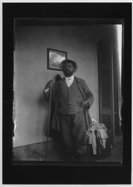 Ritratto di uomo con bastone