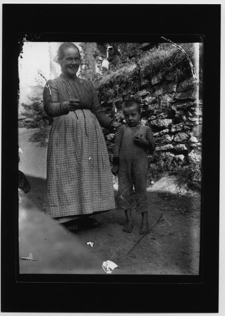 Ritratto di donna e bambino