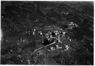 Veduta aerea di Roveredo, Mièra e Treggia