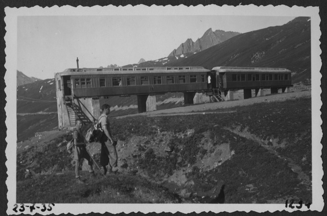 Vagoni ristorante sul Pian San Giacomo