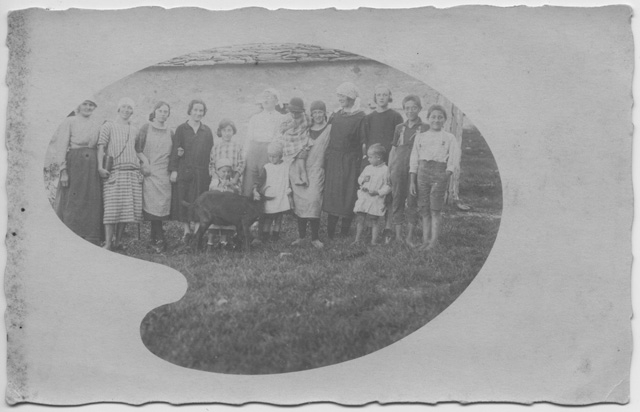 Famiglia Morosoli e amici a Rovè, Gola di Lago