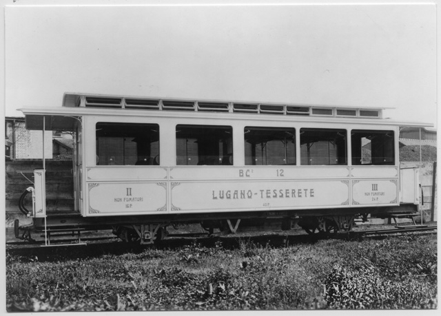 Vagone della ferrovia Lugano-Tesserete