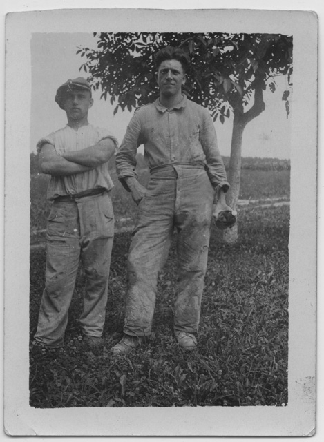 Ritratto di due emigranti