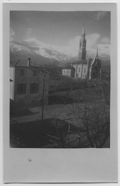 Cartolina della chiesa di Sant'Antonio a Vaglio