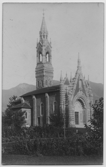 Cartolina della chiesa di Sant'Antonio a Vaglio