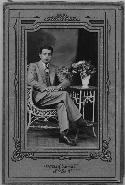 Ritratto di Demetrio Moresi da Certara, emigrante in America