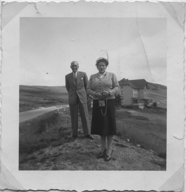 Carlo e Madelaine Bolla in Alsazia