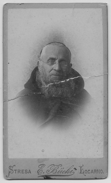 Ritratto di Padre Agostino Daldini da Vezia, Superiore del Convento della Madonna del Sasso