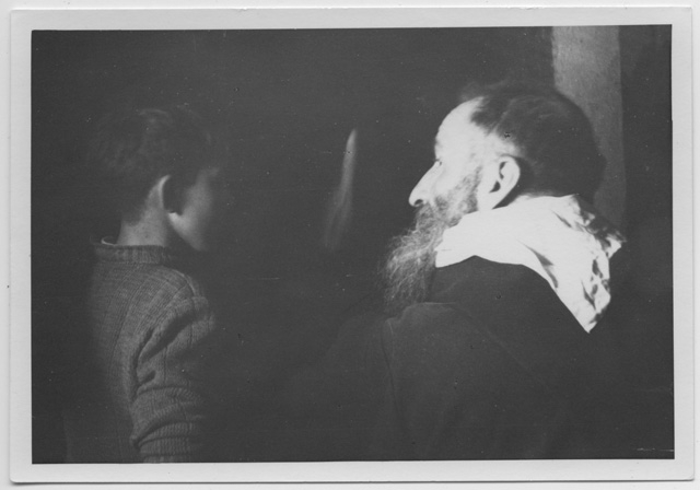 Ritratto di frate con un bambino