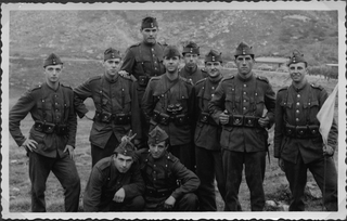 Scuola reclute del 1956 a Gola di Lago