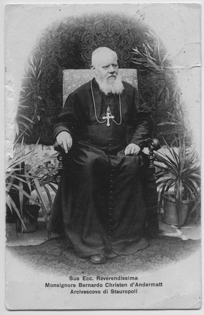 Ritratto di S. E. Reverendissima Monsignor Bernardo Christen da Andermatt