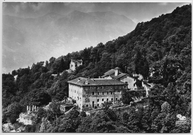 Veduta aerea del Convento di Bigorio