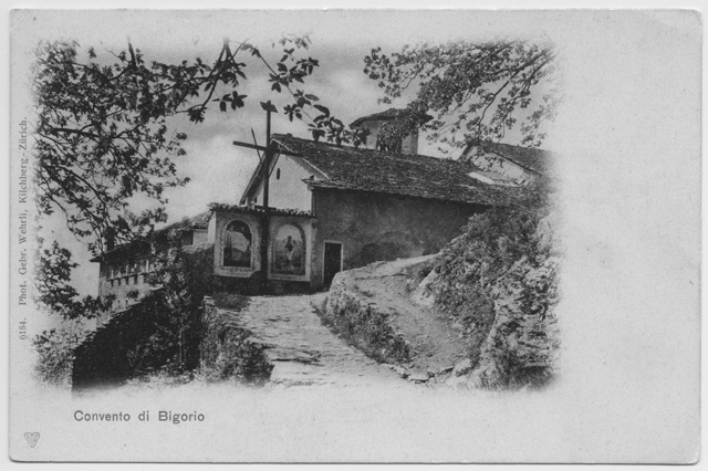 Arrivo della Via Crucis al Convento di Bigorio