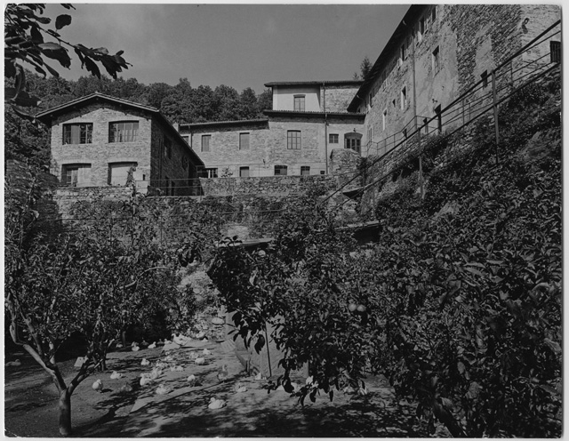 Veduta del Convento di Bigorio dal basso