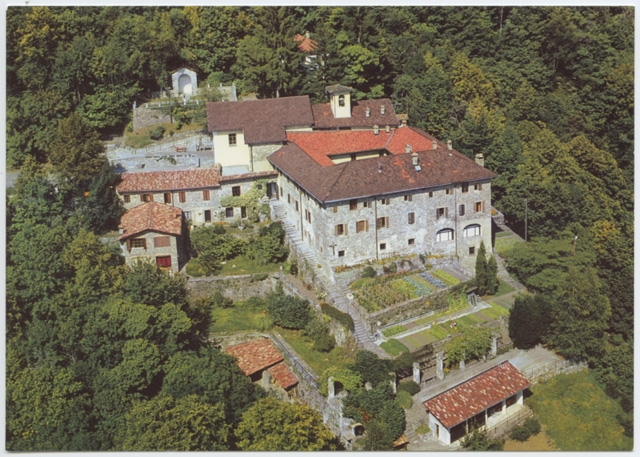 Veduta aerea del Convento di Bigorio