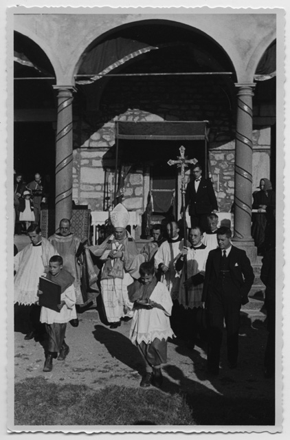 Benedizione delle campane di Tesserete da parte di Monsignor Noseda