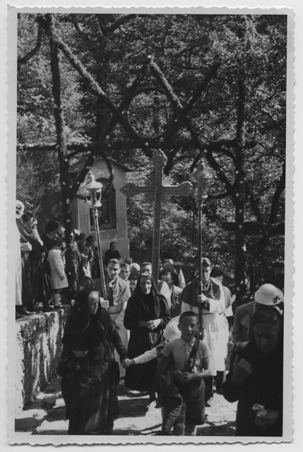 Processione dell'Ascensione sulla Via Crucis per il Convento