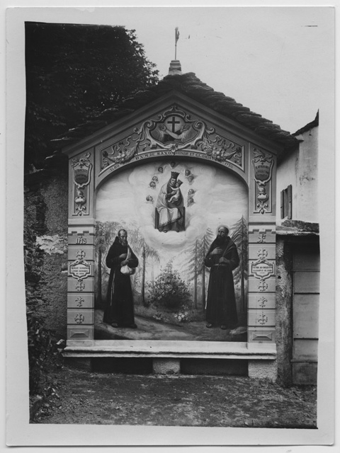 Cappella nell'orto del Convento di Faido dipinta da Silvio Gilardi