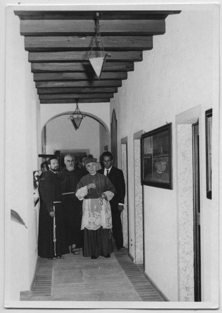 Visita di Monsignor Angelo Jelmini in occasione della benedizione della Cappella del Convento