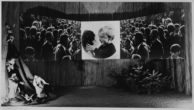 Presepe allestito al Convento di Bigorio