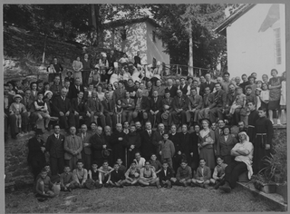 Convegno degli uomini cattolici della parrocchia di Molino Nuovo al Convento di Bigorio