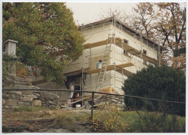 Lavori di restauro al Cenobio del Convento di Bigorio
