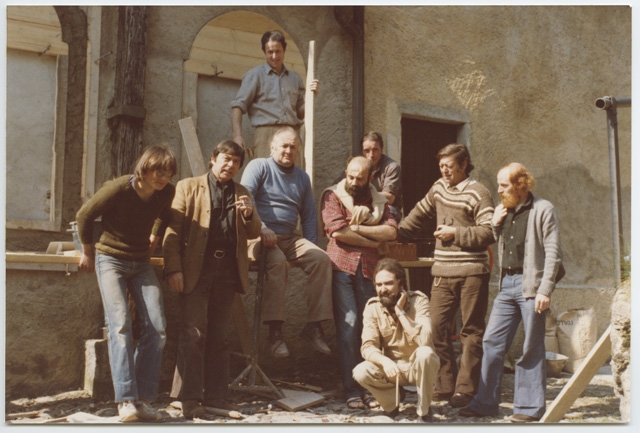 Artisti che hanno lavorato al rifacimento della Via Crucis di Bigorio