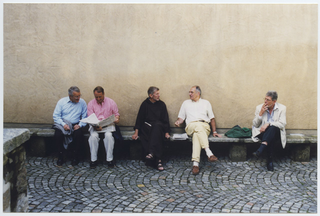 Consiglieri federali riuniti al Convento di Bigorio