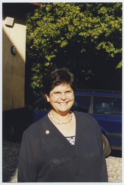 Ritratto di Ruth Dreifuss al Convento di Bigorio