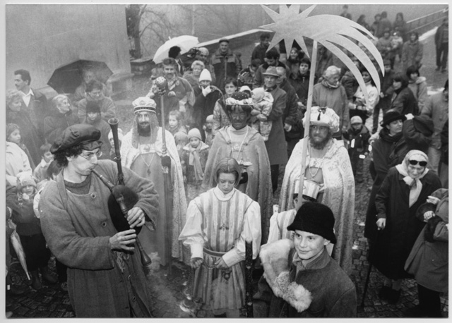 Arrivo dei Re Magi al Convento di Bigorio