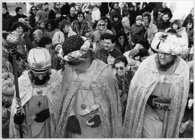 Arrivo dei Re Magi al Convento di Bigorio