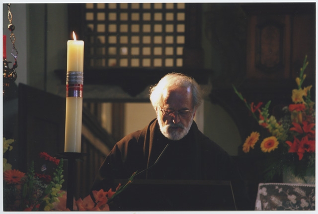 Lettura durante la messa per la benedizione dell'altare del Convento di Bigorio di fra' Roberto Pasotti