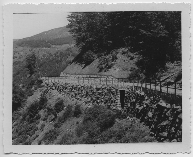 Strada tra appena ultimata