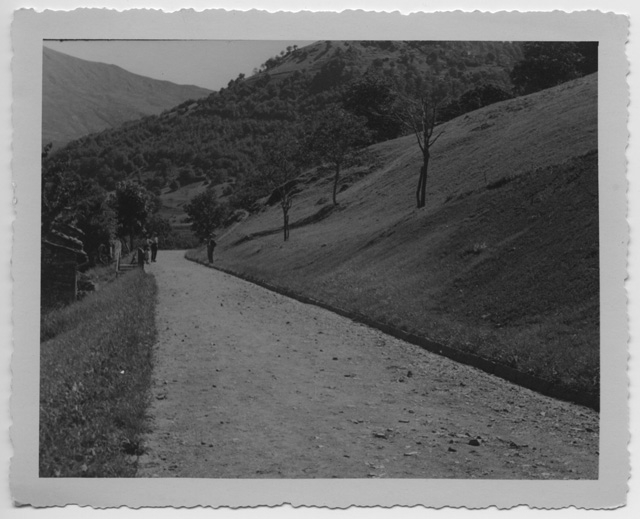 Costruzione della strada per Certara