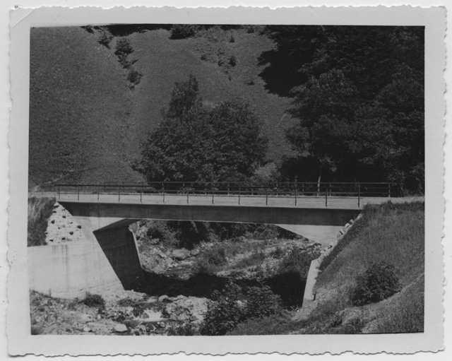 Ponte sulla strada per Piandera