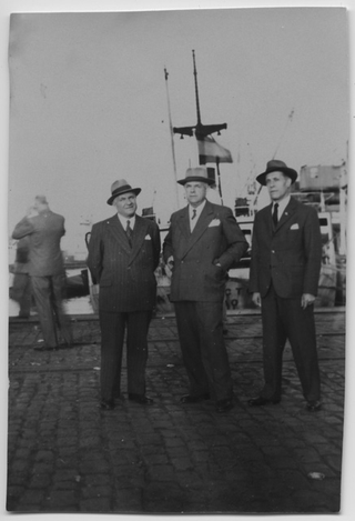 I fratelli Antonini al porto di Buenos Aires