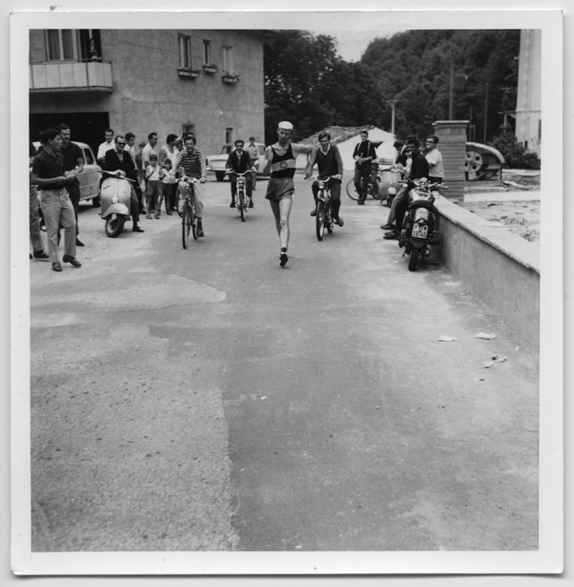 Marcia podistica di passaggio a Maglio di Colla