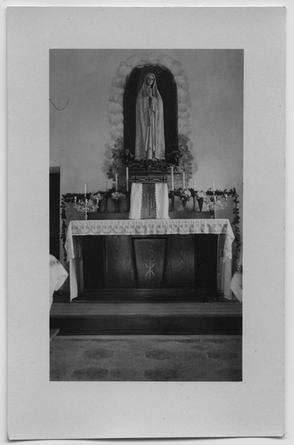 Altare dell'oratorio di San Lazzaro