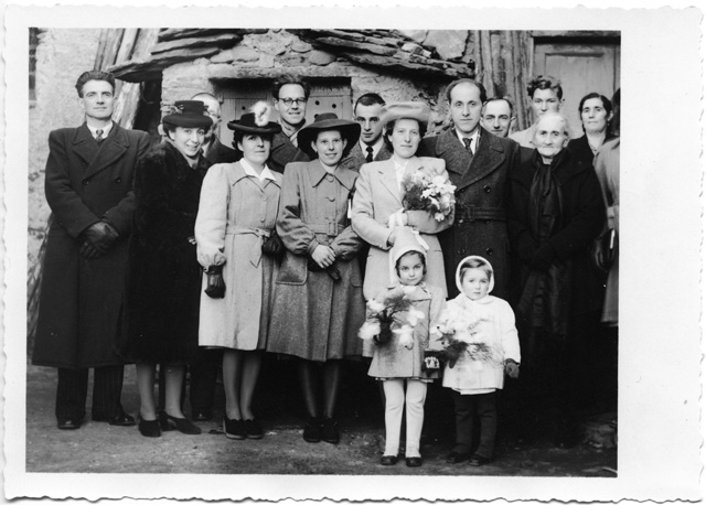 Matrimonio di Ugo Guerra e Rita Talamona a Sala Capriasca