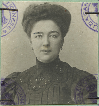 Ritratto di Angiolina Gianini