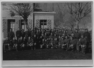 Gruppo di Soldati in posa