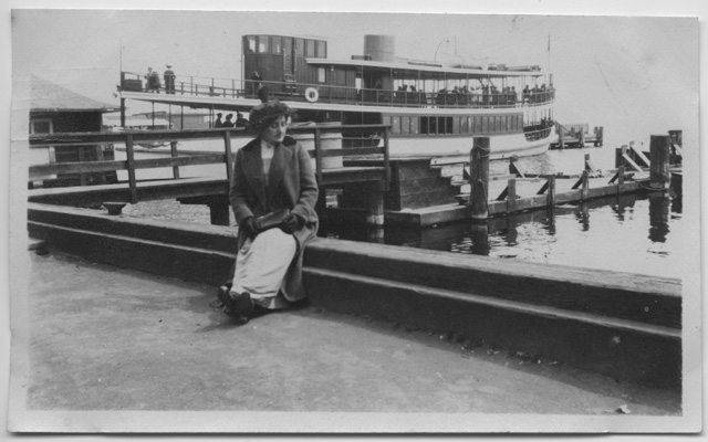 Luigina Riva al porto di Seattle